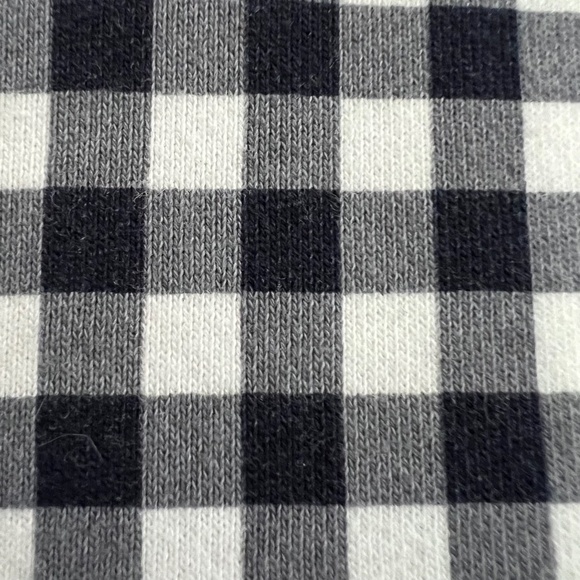 Draper James Natalie Sweatshirt Top in Blue Navy Gingham Small - Picture 12 of 16